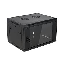 42u Wall Mount Network Server Data Cabinet Enclosure Rack With Glass Door Lock